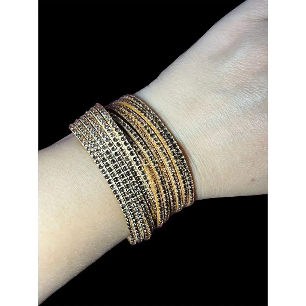 Wrap Bracelet Adjustable Snap Closure